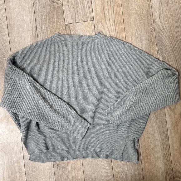Sincerly Jules Cropped Sweater in grey size L - Picture 4 of 6